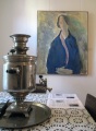 Выставка Юрия Ларина "Прозрачность воздуха". ("Ольга. Портрет жены художника"). 