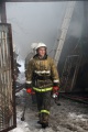 Пожар на Посадского, в квартале между Вольской и Симбирской. Саратов.
