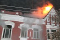 Пожар в 2-этажном офисном здании на Чапаева. Саратов.