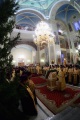 Служба в честь Рождества Христова. Покровский храм, Саратов.