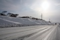 Снежные заносы на трассе Саратов - Волгоград. 