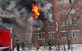 Пожар в пятиэтажном шестиподъездном доме. 2-й микрорайон Урицкого, Энгельс.