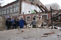 При проведении строительных работ рухнул второй этаж двухэтажного дома. Улица Некрасова, Саратов.
