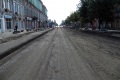 Ремонт покрытия проезжей части по Московской. Саратов.