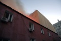 В Саратове горело здание театра юного зрителя на Вольской.