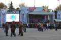 Во время акции "в поддержку отечественного производителя" под девизом "Наш регион - наша гордость". Саратов.