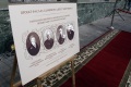 На церемонии открытия мозаичного панно с портретами губернаторов. Саратов.