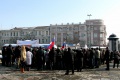 В Саратове состоялся митинг за сохранение торговых рядов в районе Третьей горбольницы (ООО "Дар").