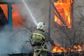 Пожар в Заводском районе. Саратов.