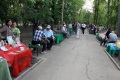 На фестивале "Крупа" с темой "Чемоданное настроение". Парк "Липки", Саратов.