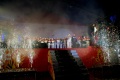 Саратов встречает Олимпийский огонь. Театральная площадь. Финал эстафеты.