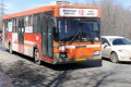 Автобуса N12  смял "Чери", от удара последняя съехала в кювет. Район  "Молочки", Саратов.