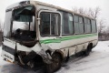 ДТП. Столкнулись Kia и автобус "ПАЗ". Выезд из Саратова. Вольский тракт.