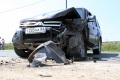 На Вольском тракте водитель Mitsubishi выехал на встречную полосу и допустил столкновение с автомобилем Ford. Саратовский район.