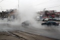Коммунальная авария. По улицам Челюскинцев, Вольская и Кутякова течет горячая вода.